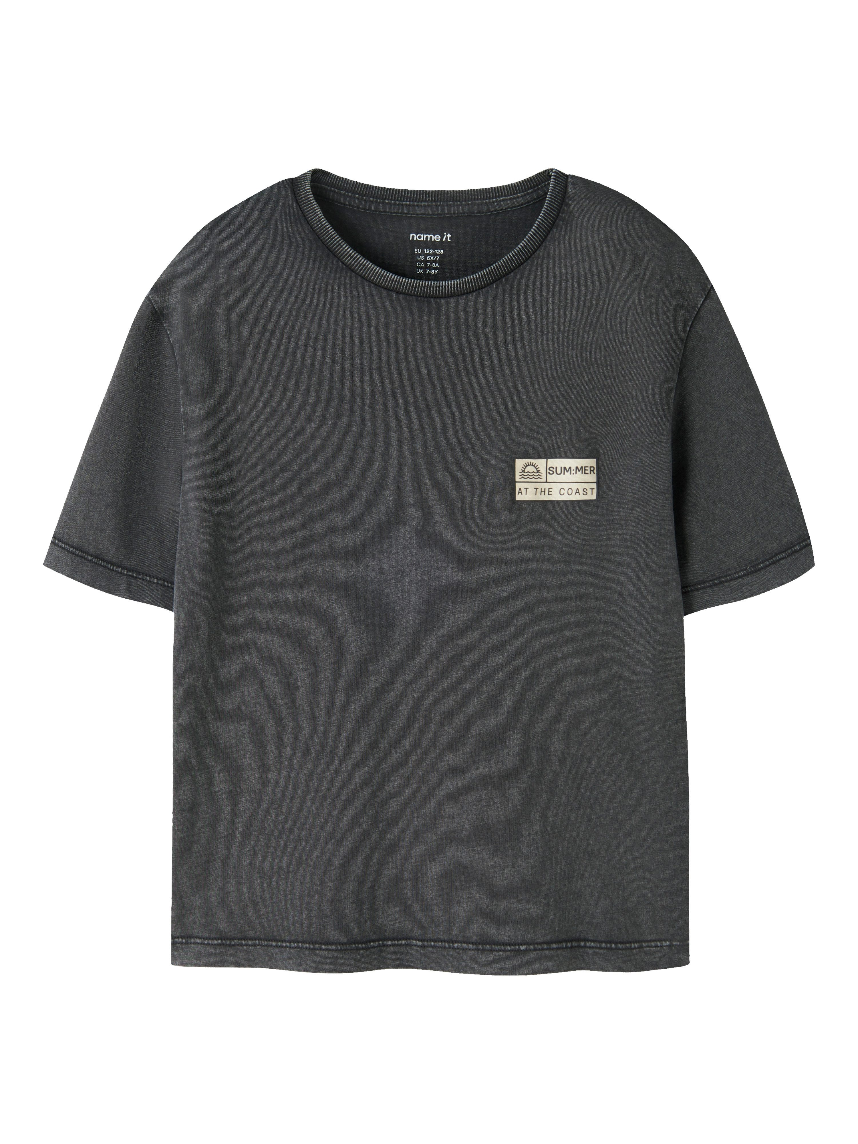 Name It Kurzarmshirt NKMFANDEL SS NREG TOP NOOS Baumwolle, mit Druck