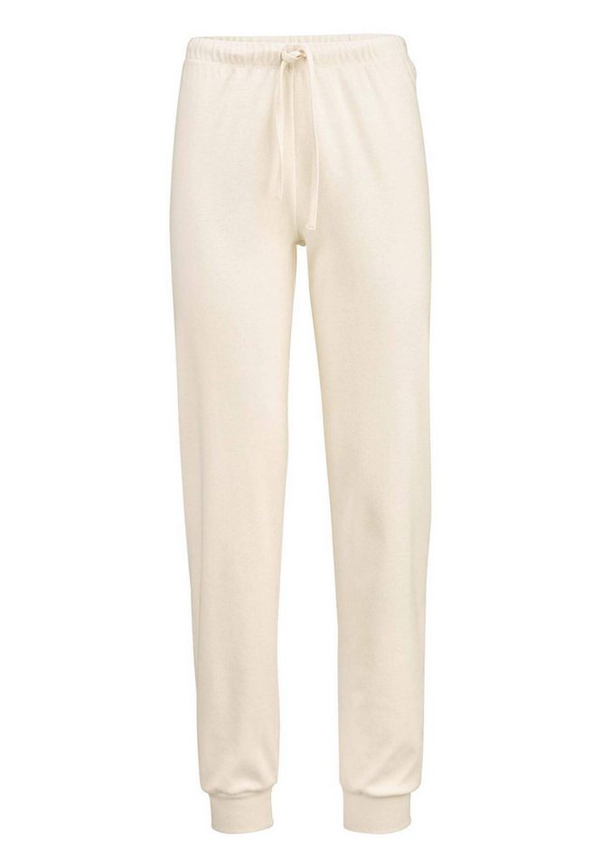 Hessnatur Pyjamahose Regular PURE NATURE aus reiner Bio-Baumwolle (1-tlg)