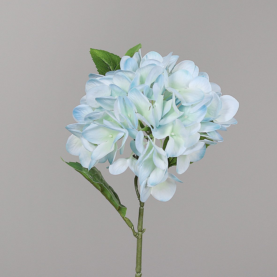 Kunstblume natural Touch Hortensie, DPI, Höhe 31 cm, Farbe: Blau