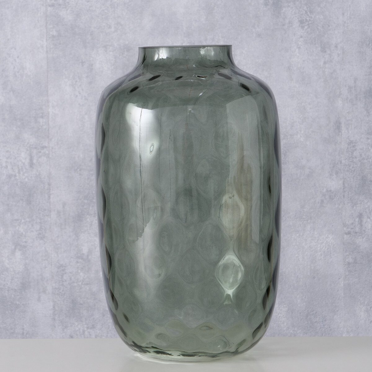BOLTZE GRUPPE GmbH Dekovase Große Vase aus Glas DONAN, 33 cm (einzeln)