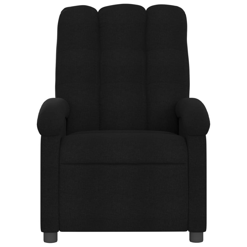 vidaXL Sessel Relaxsessel Schwarz Stoff (1-St) günstig online kaufen