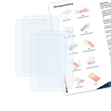 Bruni Schutzfolie Glasklare Displayschutzfolie für Surface Duo, (2er Set), praktisch unsichtbar
