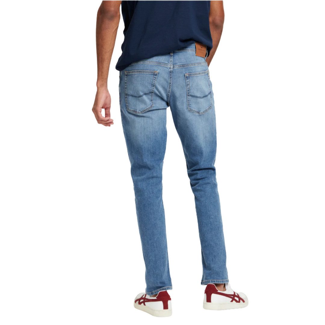 CROSS JEANS® Regular-fit-Jeans Dylan E195-135 Light Mid Blue