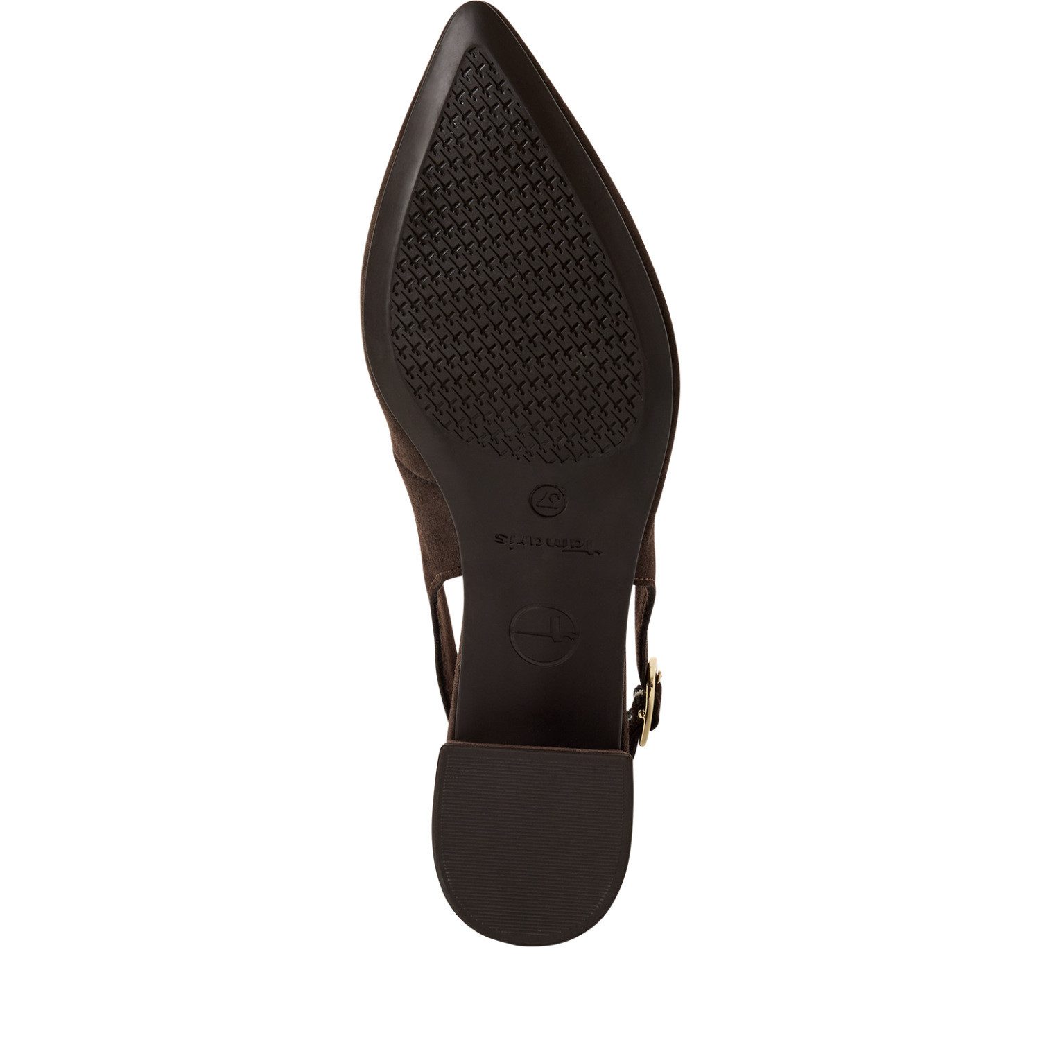 Tamaris Slingpumps, Blockabsatz, Abendschuh, Sommerschuh mit verstellbarem Riemchen