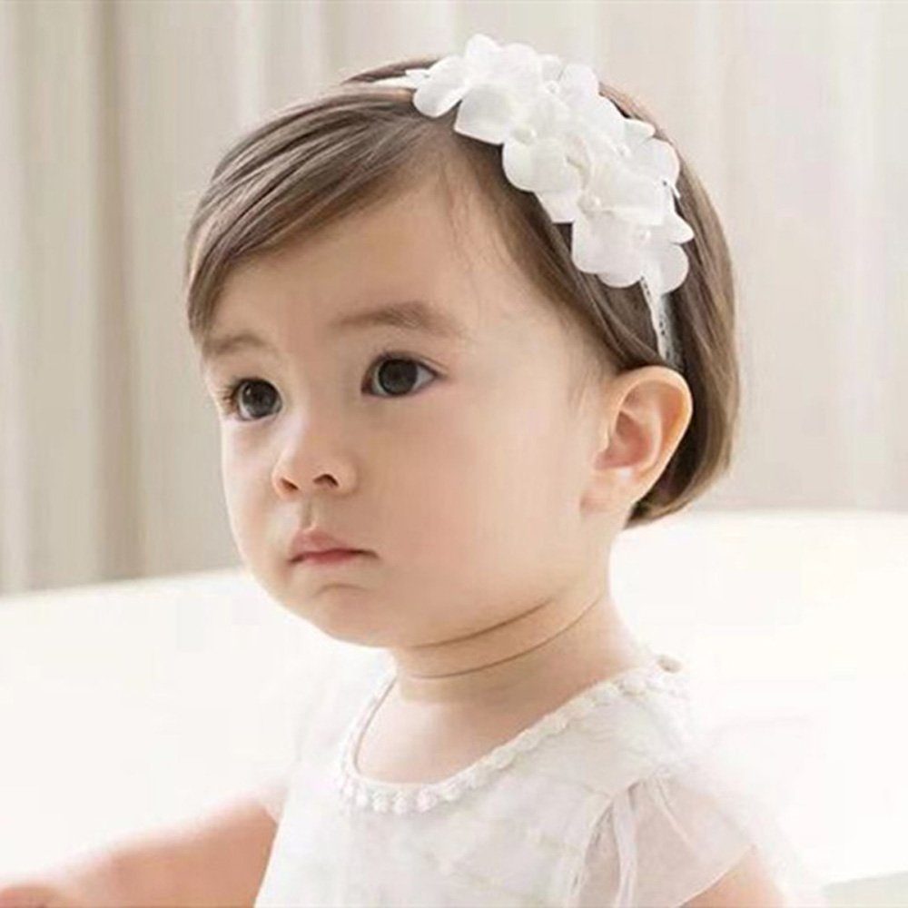 Kleinkind Kinder Böhmen Baby Fashion Haarschmuck Blume Bowknot Stirnband 