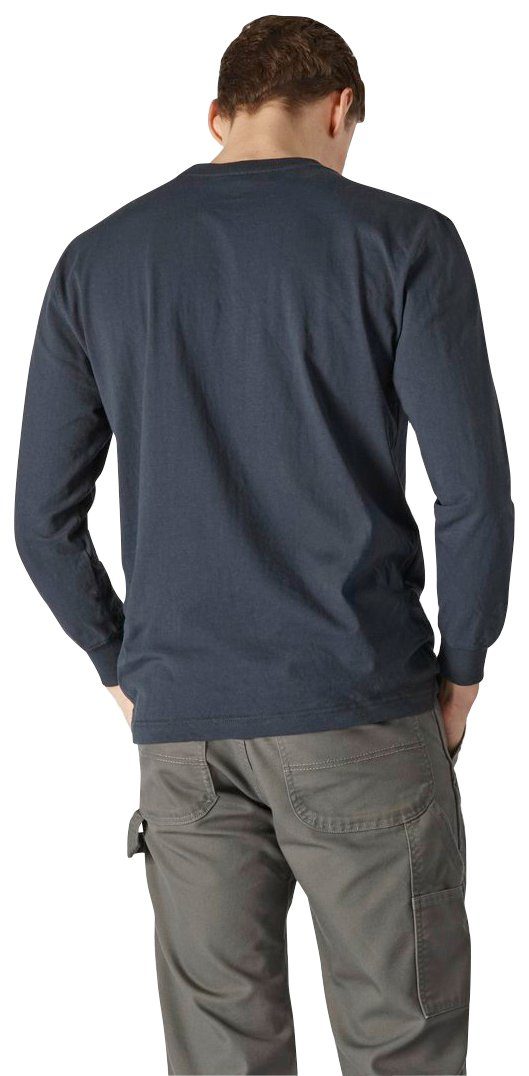 Dickies Langarmshirt Pocket aus Baumwolle, Spezielles Etikett, das nicht  kratzt