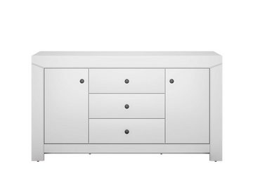 Stylefy Kommode Triss I Silbergrau (Sideboard, Standschrank), Design