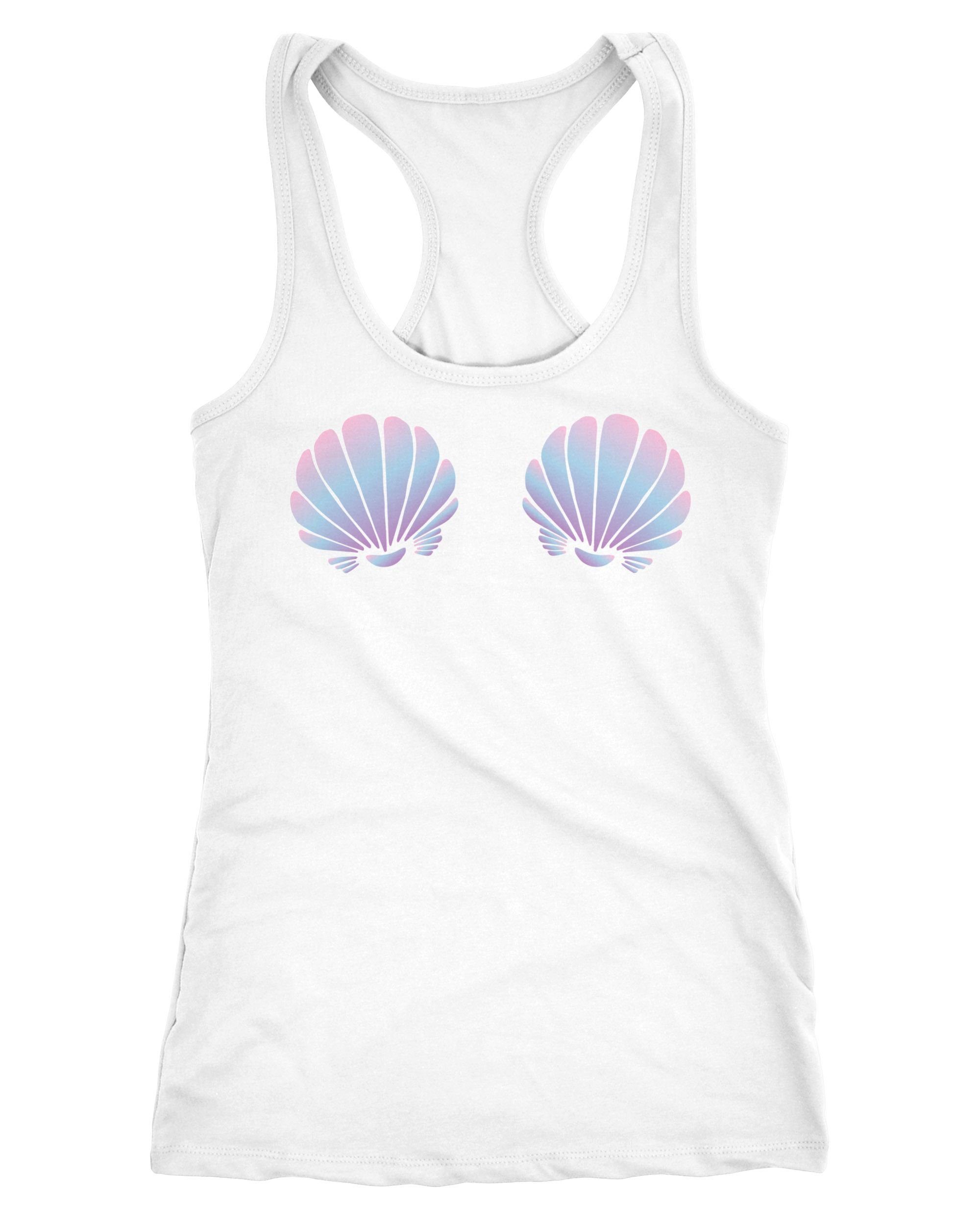 MoonWorks Tanktop Damen Tanktop Meerjungfrau Mermaid günstig online kaufen