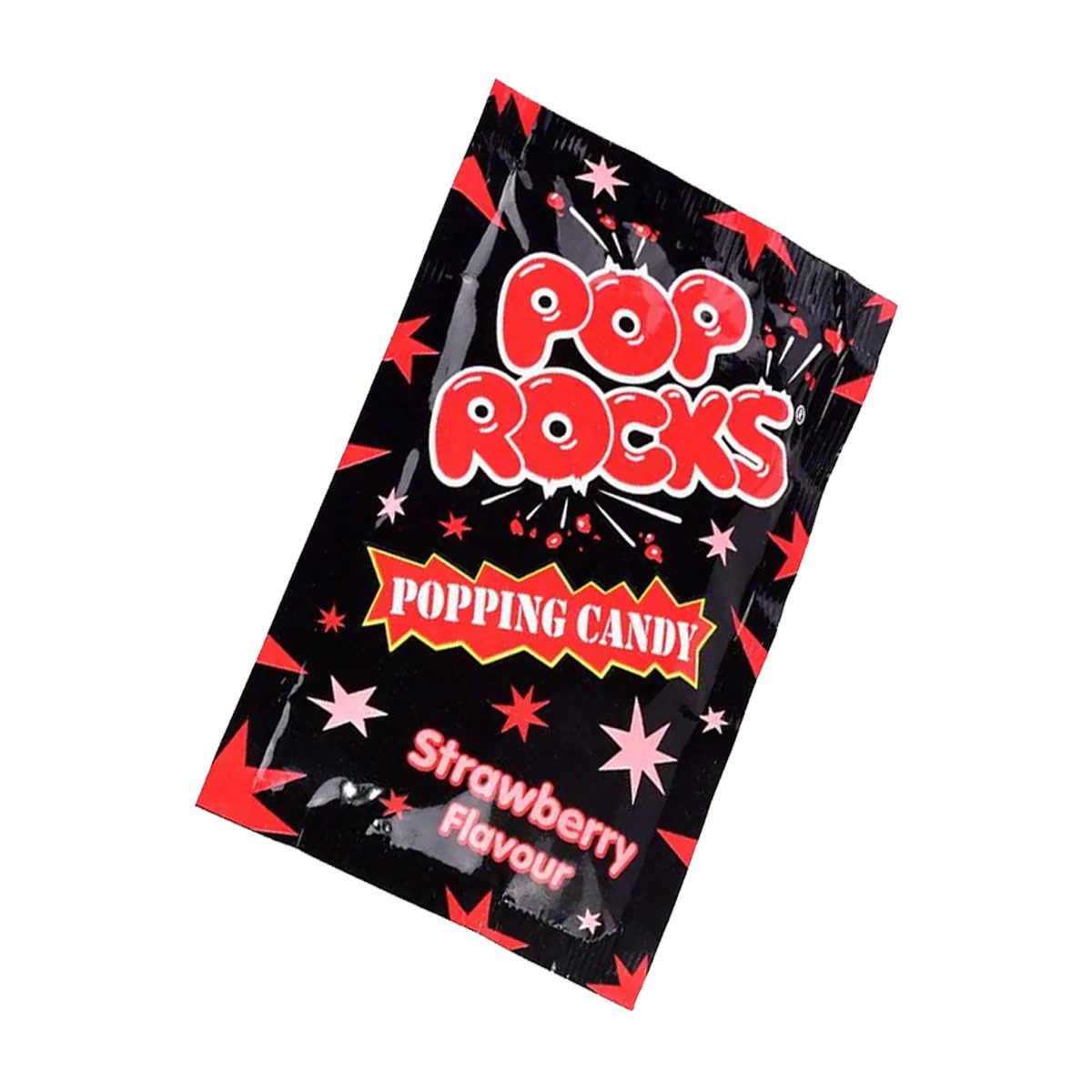 Tri D Aix Süßigkeit, Pop Rocks Knistergranulat mit Erdbeergeschmack Thekendisplay 50x7g