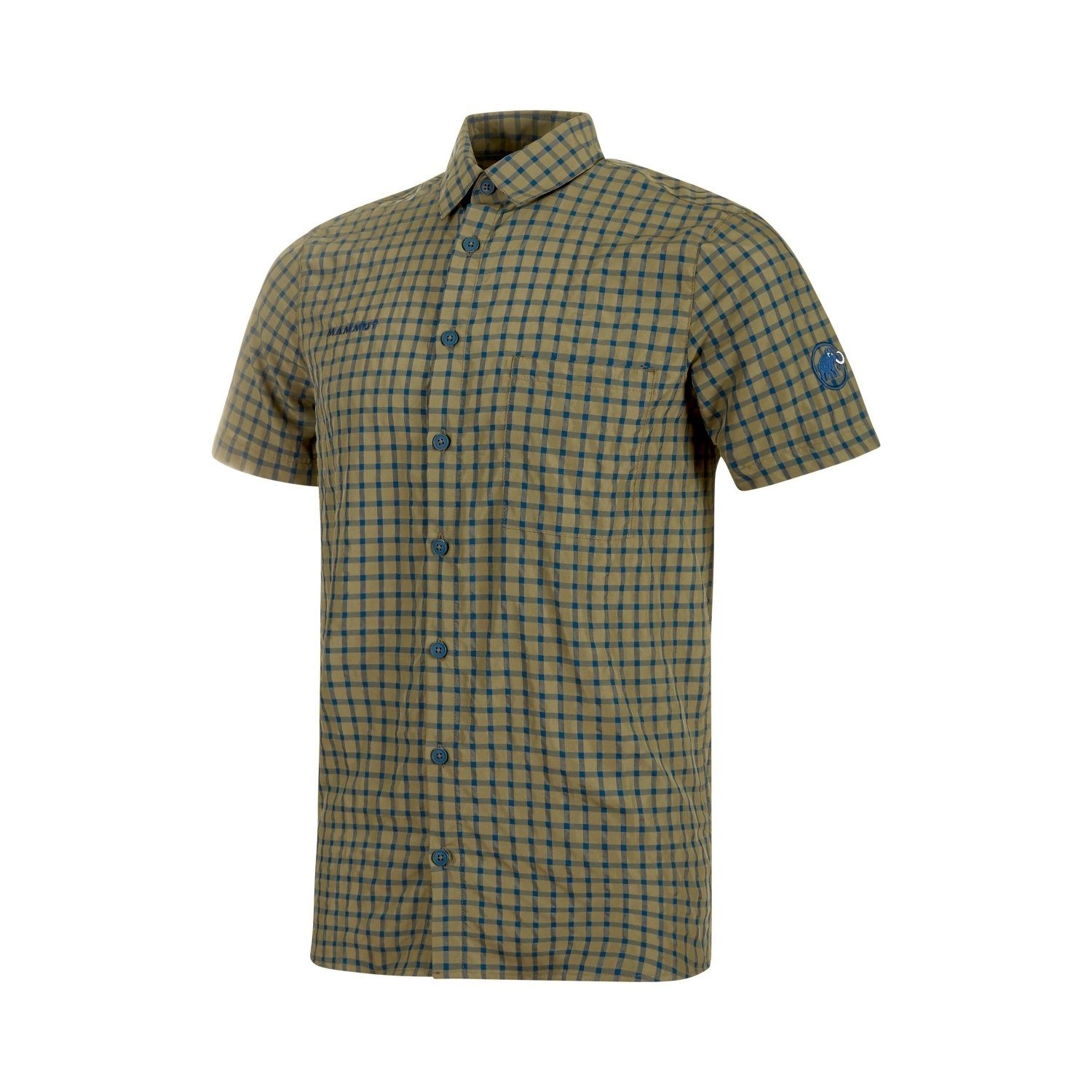 Shirt Lenni Herren Kurzarmhemd Mammut grün Outdoor-Hemd