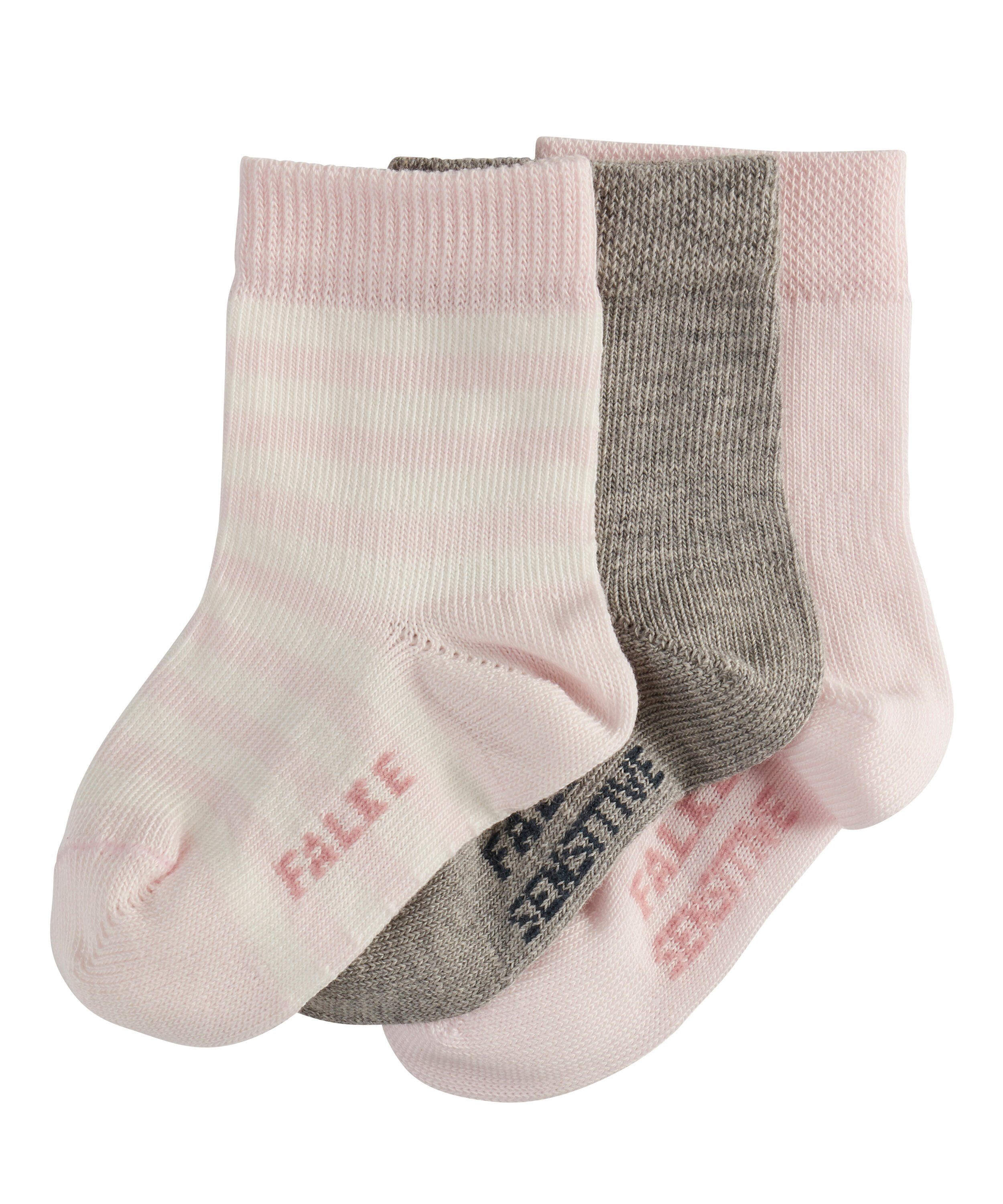 FALKE Socken Baby 3-Pack (3-Paar) aus hautfreundlicher Baumwolle
