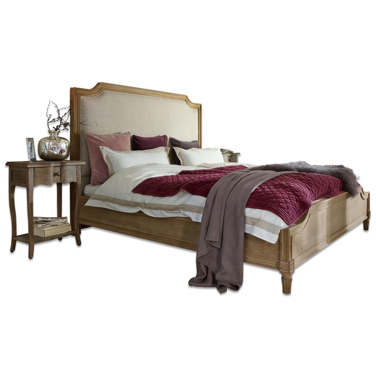 Mirabeau Bett Bett Catham braun/beige