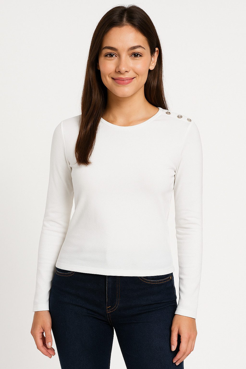 ONLY Langarmshirt ONLCHECKIE LIFE L/S TOP günstig online kaufen