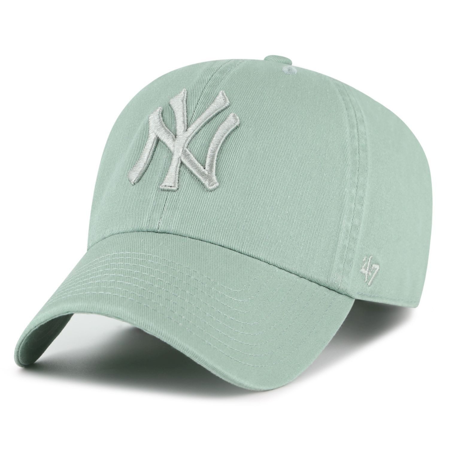 '47 Brand Baseball Cap Strapback CLEAN UP New York Yankees jade