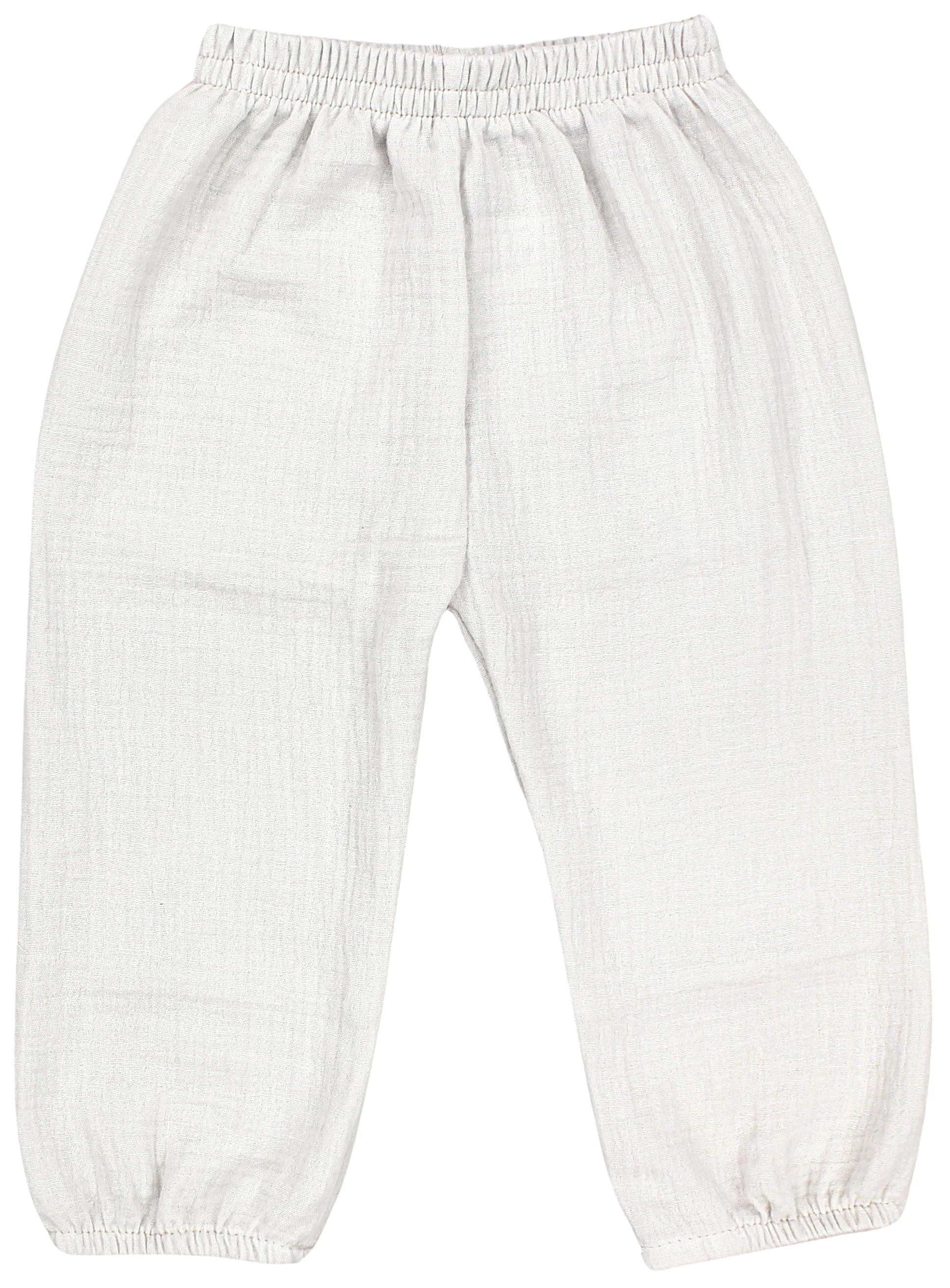 TupTam Pumphose Baby Unisex Musselin Hose Sommerhose 3er Pack