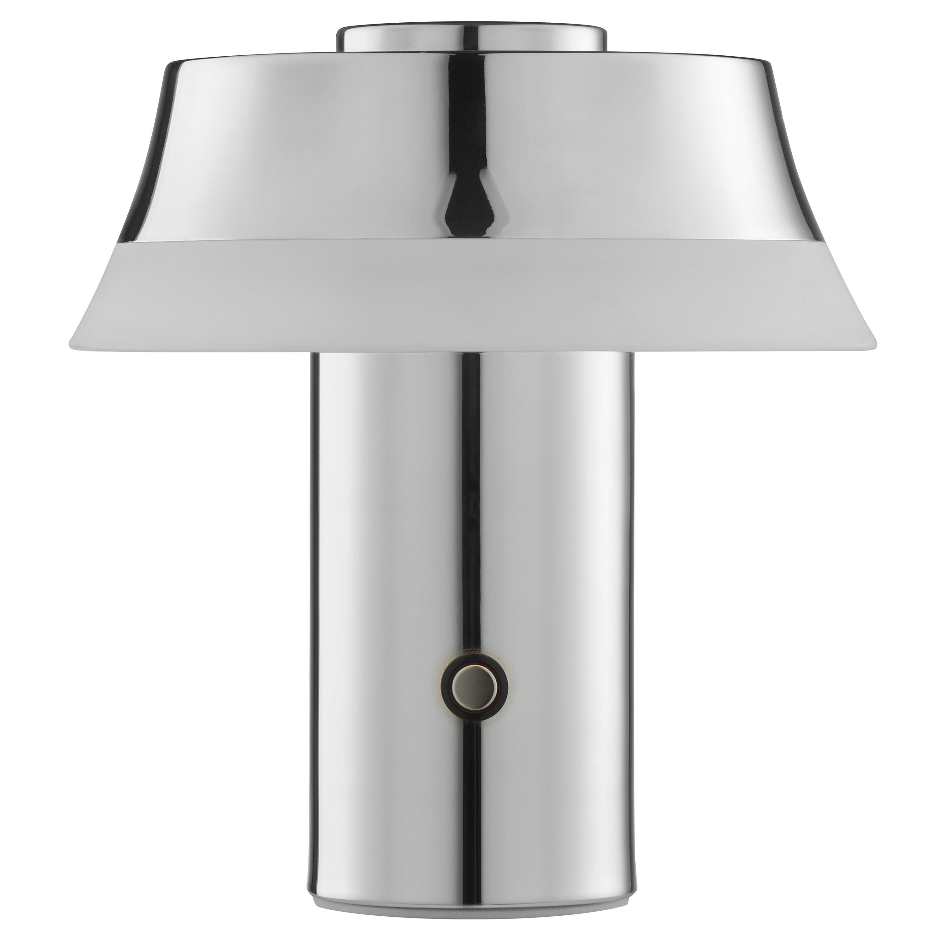 OTTO home LED Tischleuchte Arnett, Dimmfunktion, LED fest integriert, Warmweiß, akkubetrieben, 17 cm, 240 lm, per wireless charging & USB ladbar