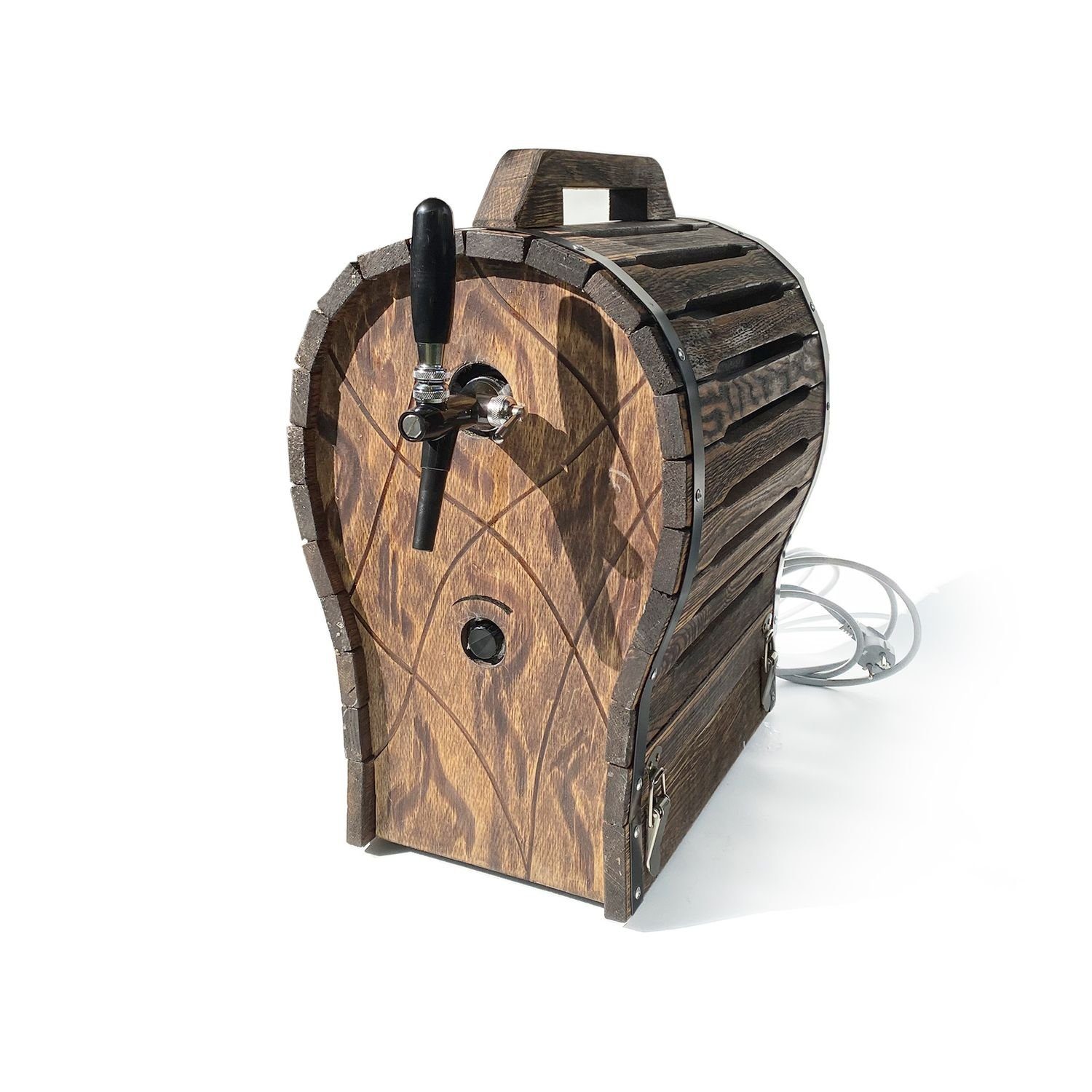 ich-zapfe Bierzapfanlage Holzfass für Zapfanlage, Bierzapfanlage JET 30