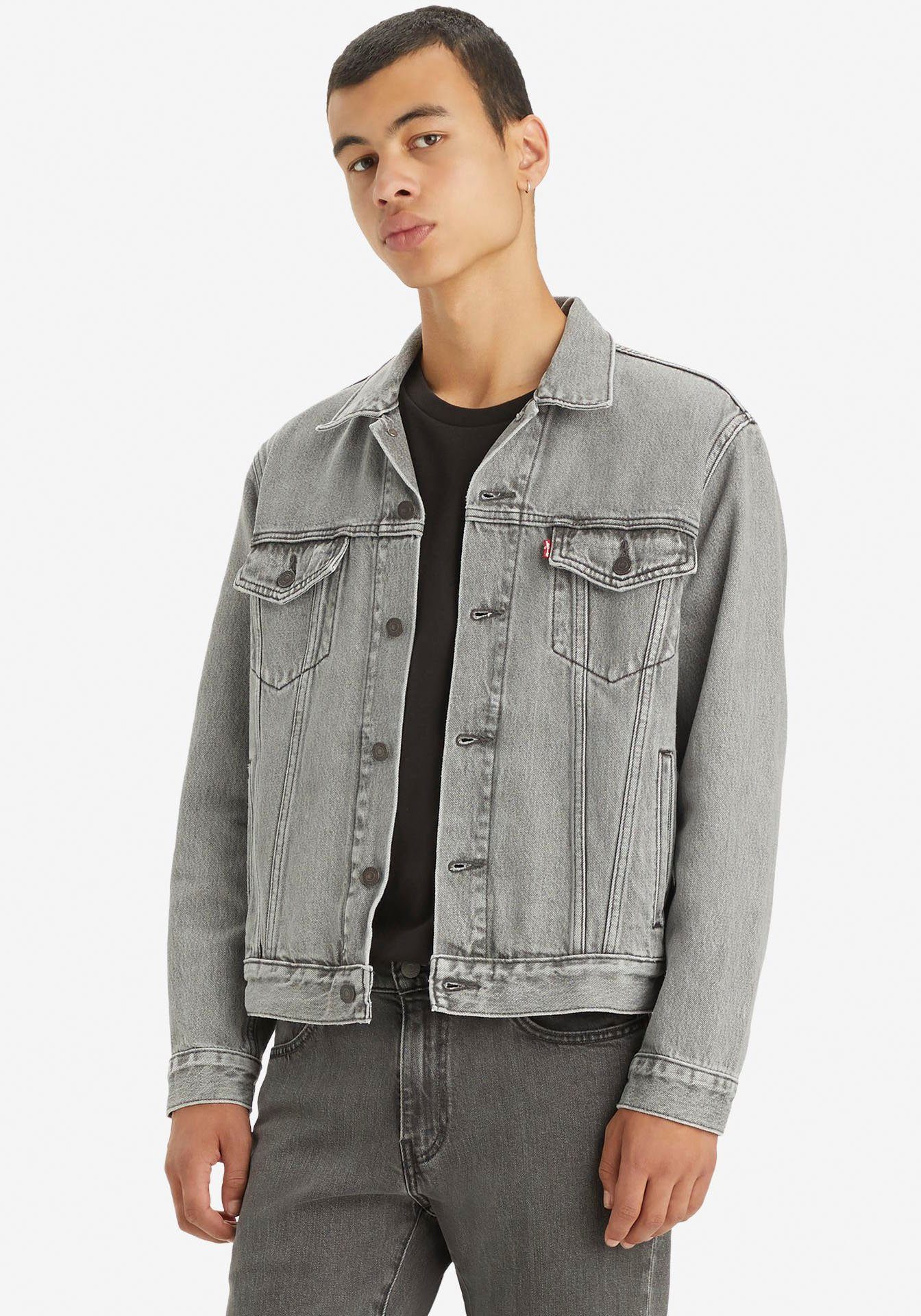 Levi's® Jeansjacke VINTAGE FIT TRUCKER JKT mit Knopfleiste günstig online kaufen