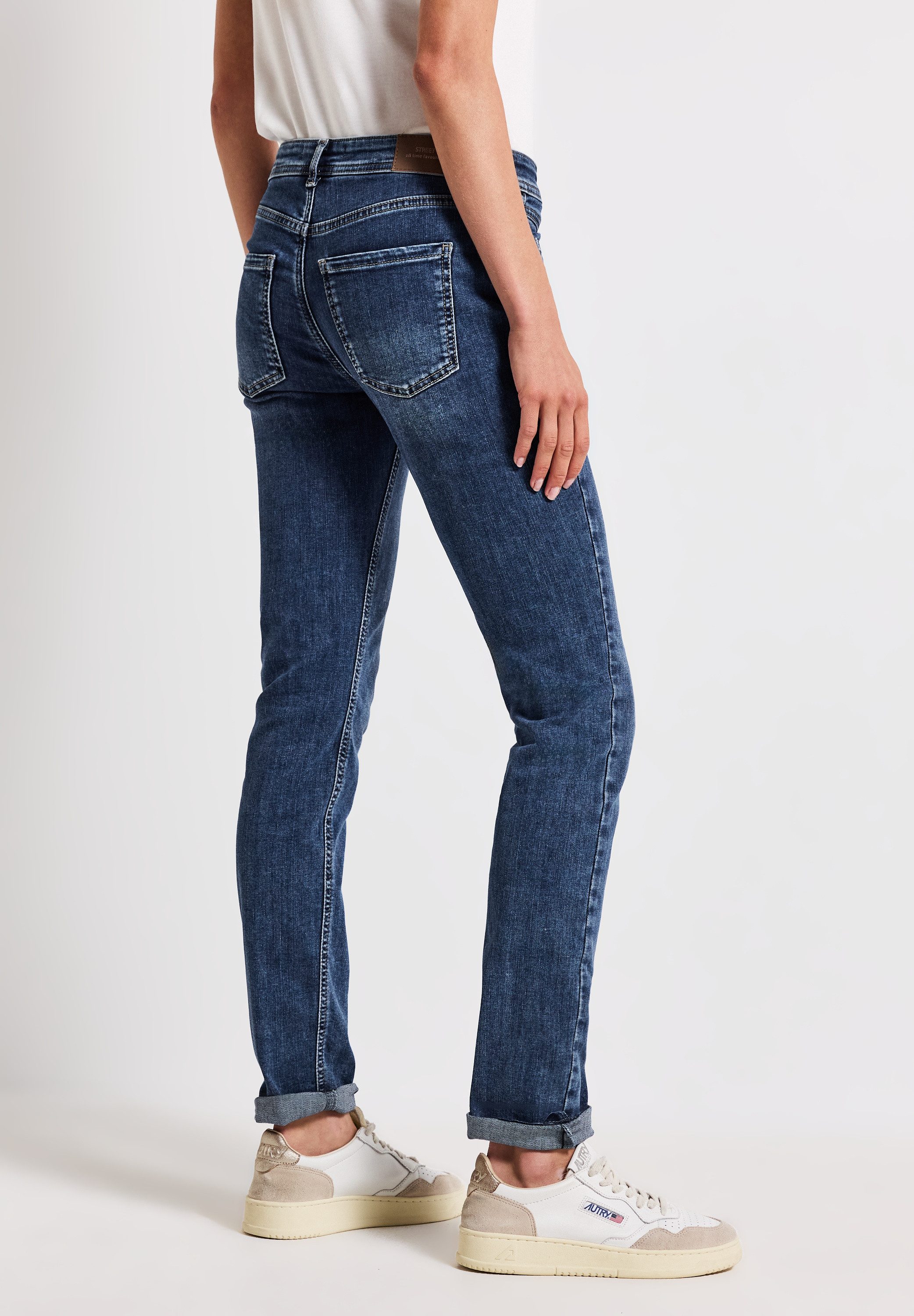 STREET ONE Comfort-fit-Jeans Middle Waist