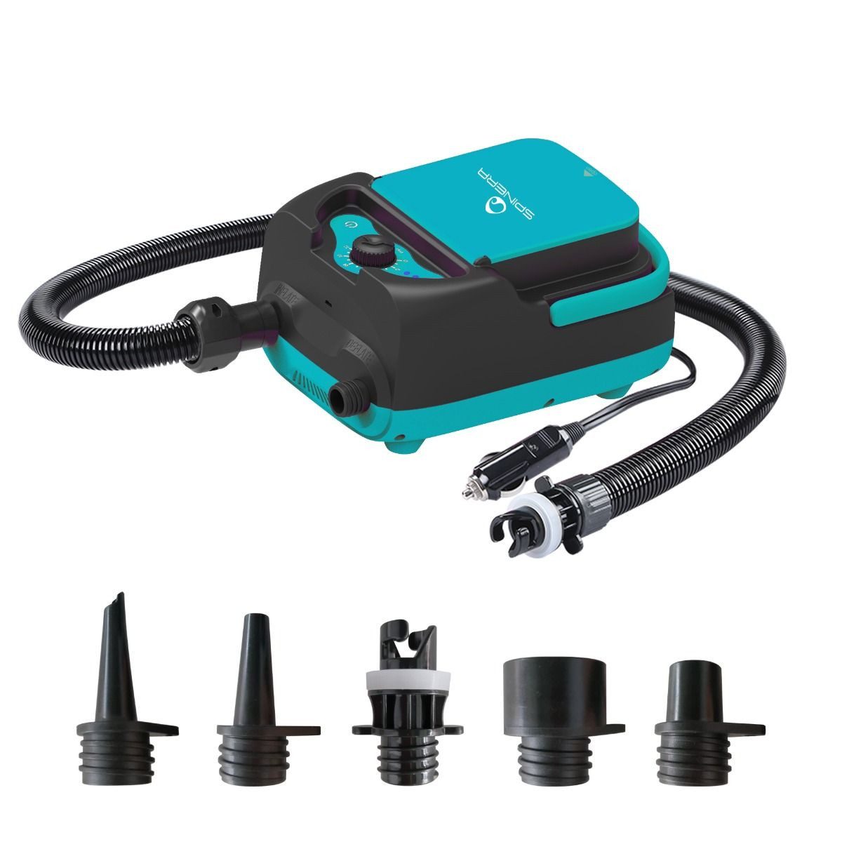 Spinera SUP-Board Spinera SUP4 High Pressure 12V Pump, 16 PSI Akku elektrische Stand Up