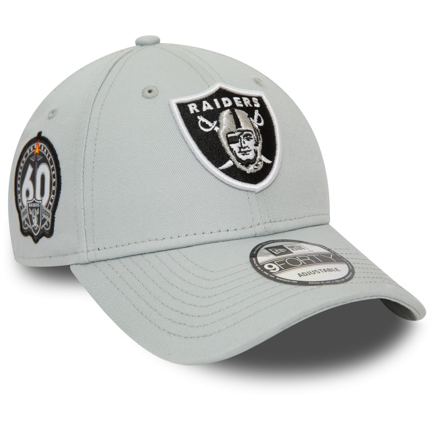 Baseball Cap 9Forty Strapback SIDEPATCH Las Vegas Raiders