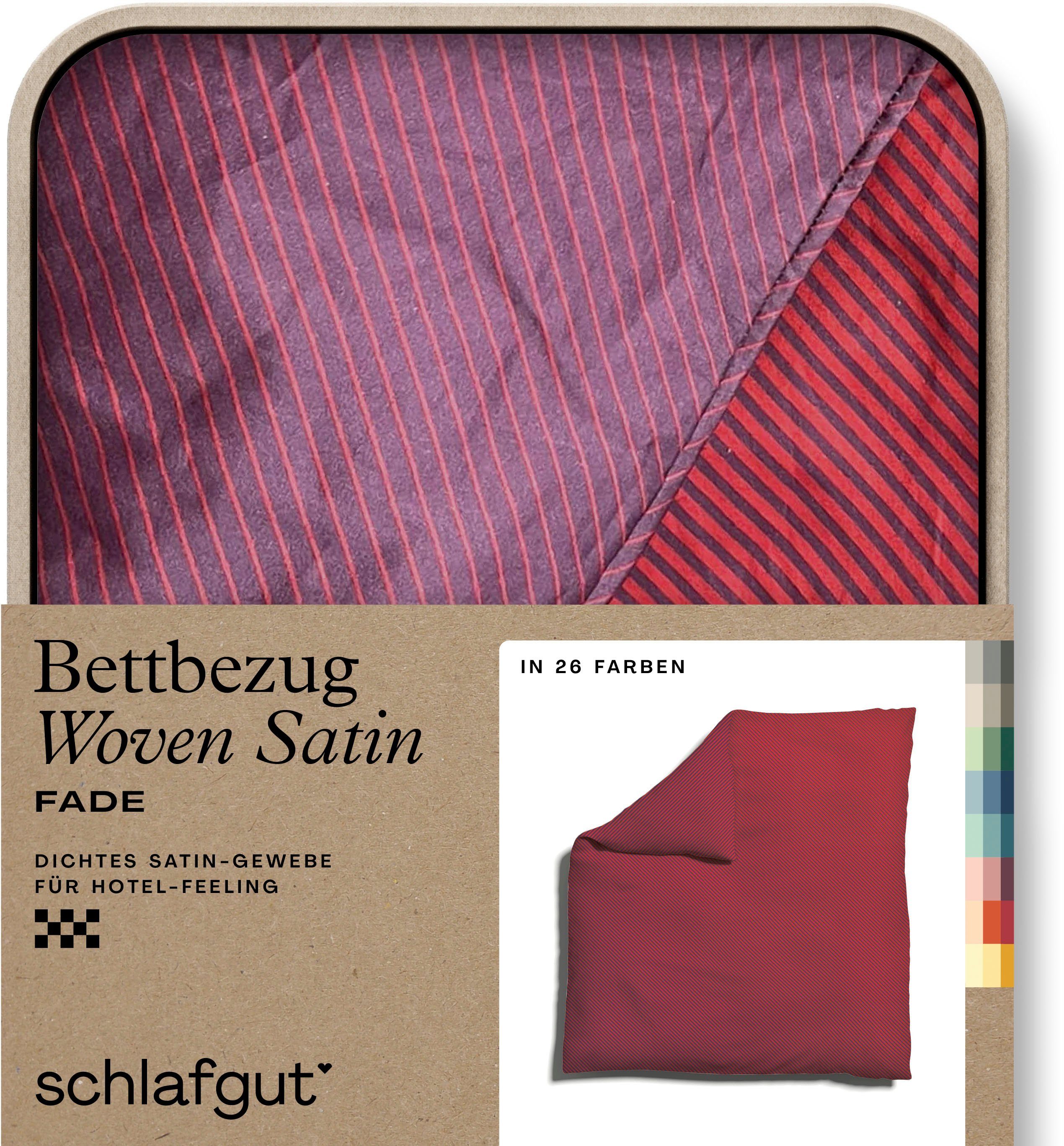 Schlafgut Bettbezug Woven Satin Fade mit günstig online kaufen