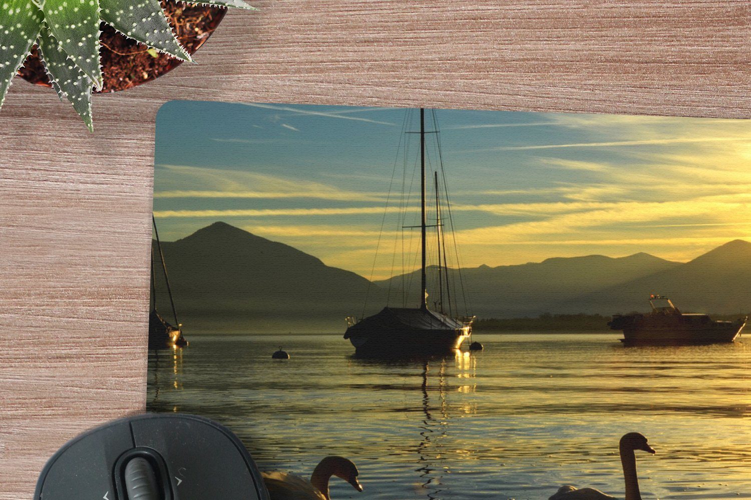 MuchoWow Mauspad (1-St), Mouse pad, Gaming Deko, PC Zubehör, 27x18 cm