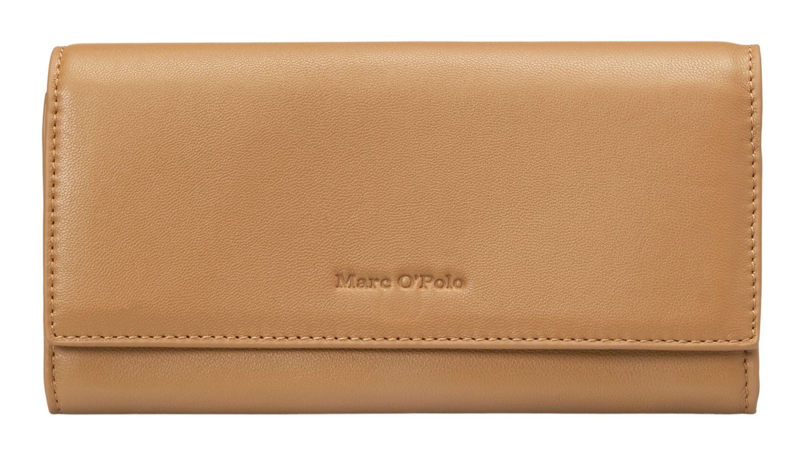 Marc O'Polo Geldbörse Combi Wallet, aus echtem Kalbsleder mit RFID-Blocker Schutz