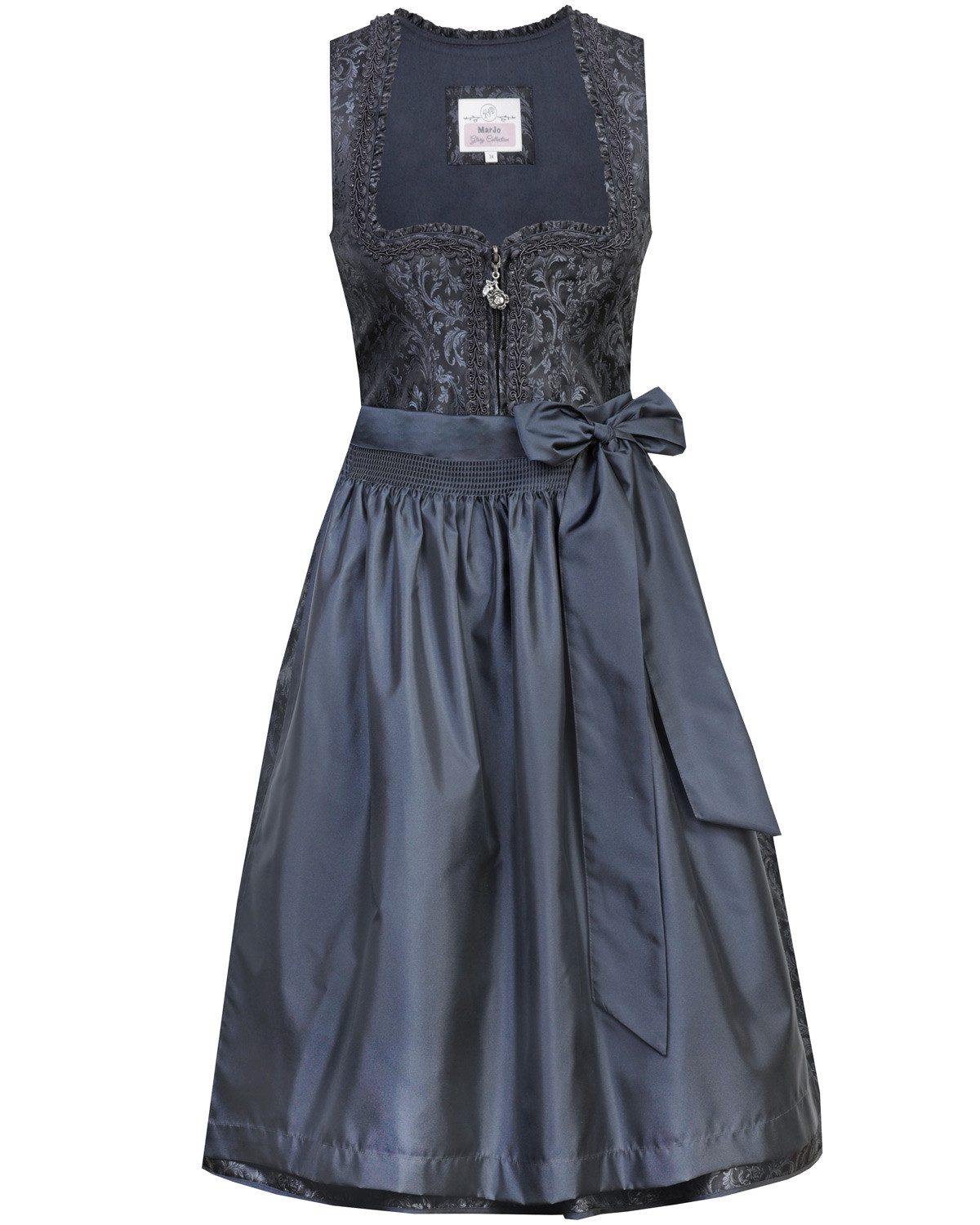 MarJo Dirndl 'Alexandra' 695165, Schwarz 65cm