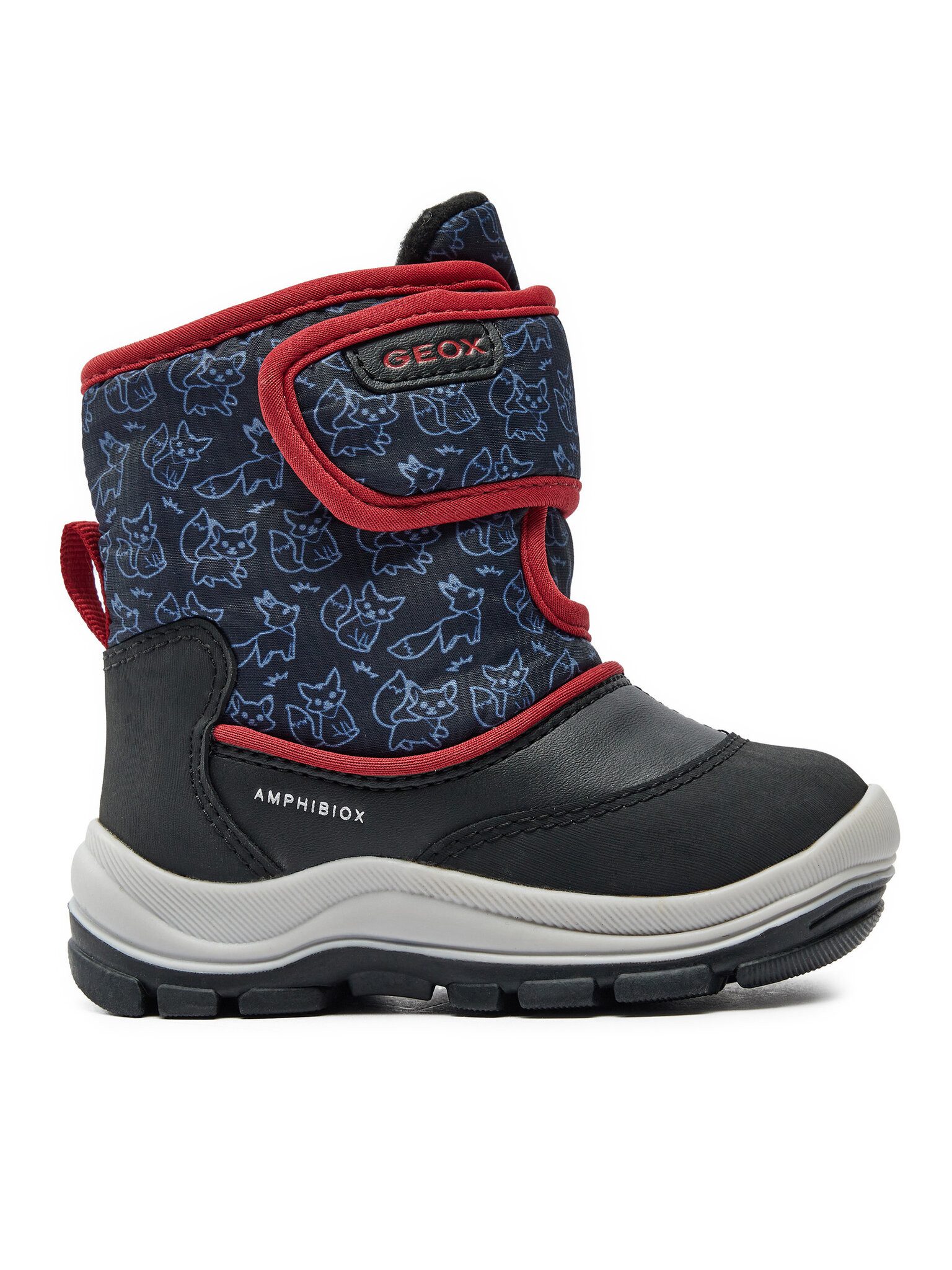 Geox Schneeschuhe Geox Schneeschuhe B Flanfil Boy B Abx B263VE 0BCMN C0048 M Schwarz