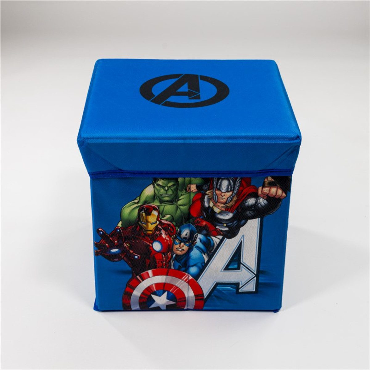 The AVENGERS Aufbewahrungsbox - Ordnungsbox mit Sitzfläche faltbare Kinderzimmer (1 St)