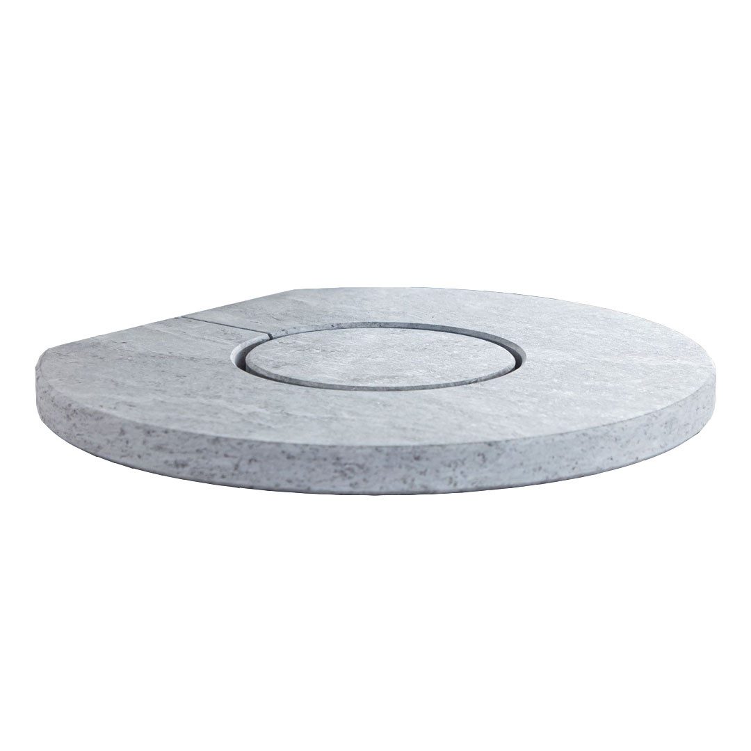 ADURO Kaminofen-Erweiterungssegmet Aduro Topplatte Speckstein Serpentino für Aduro 22 Serie