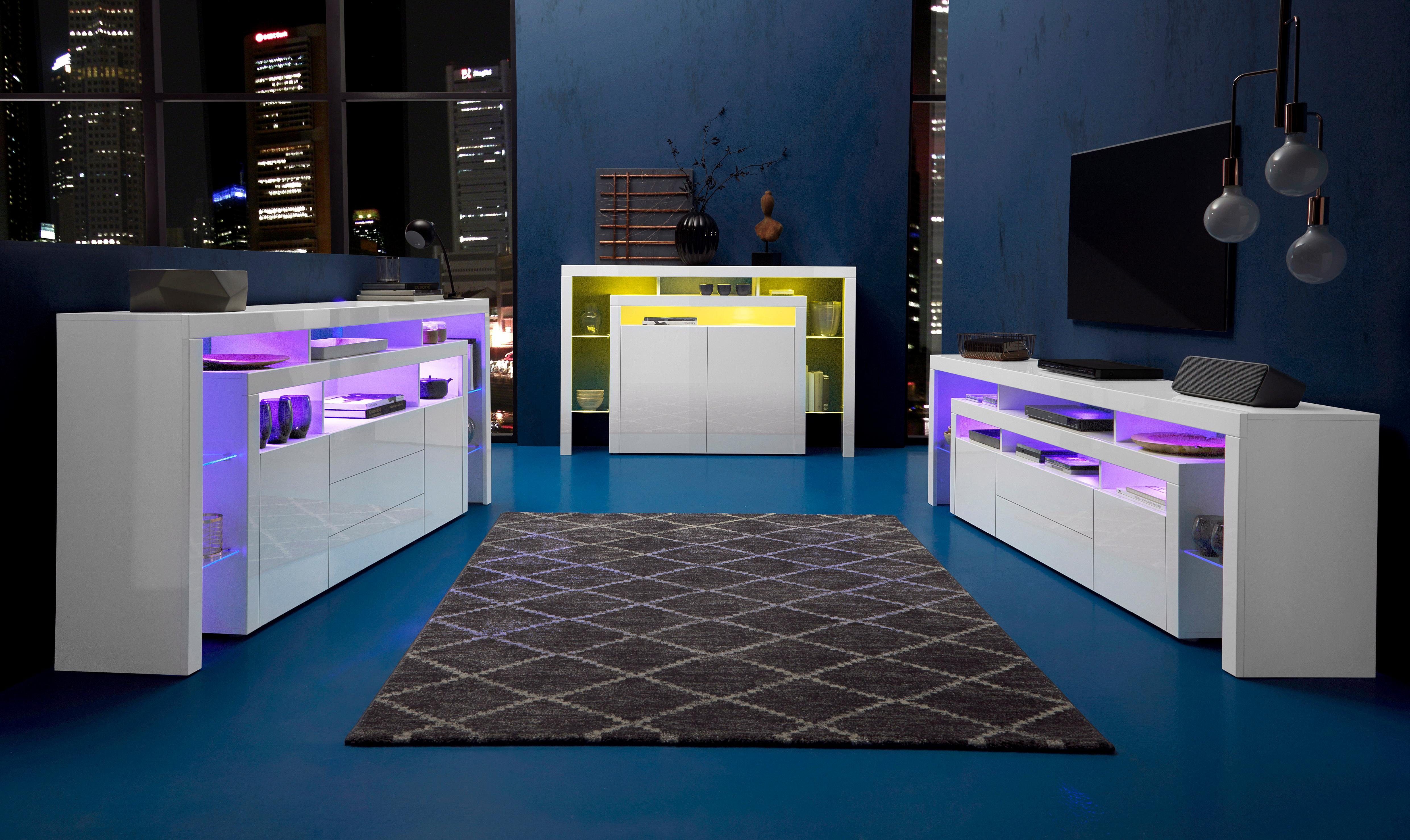 borchardt Möbel Sideboard Rosario, Breite 220 cm