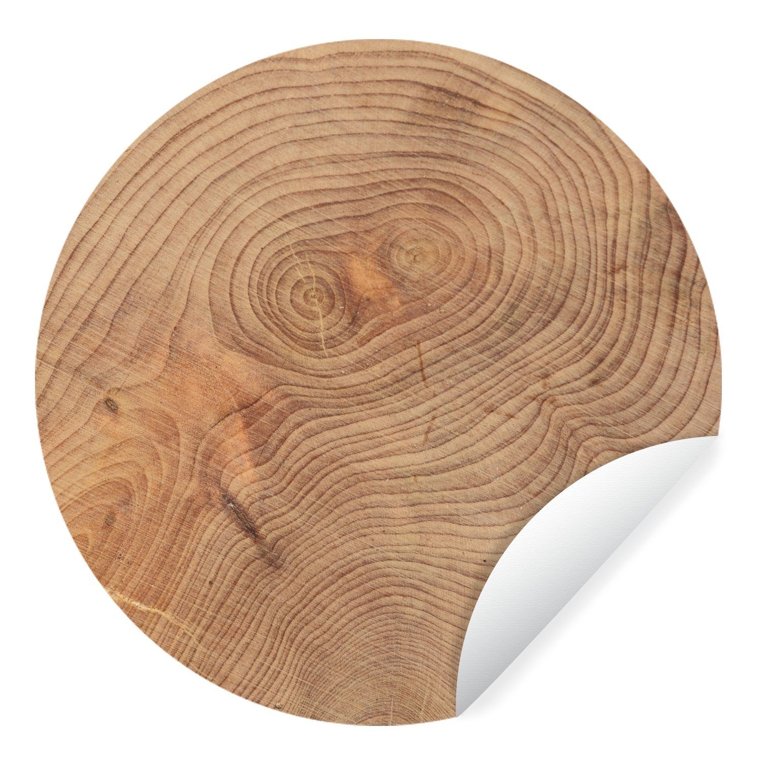 MuchoWow Wandsticker Hintergrund der Struktur aus Holzbrettern (1 St), Wandtattoo Selbstklebend, Wohnzimmer Deko Aufkleber, 30x30 cm