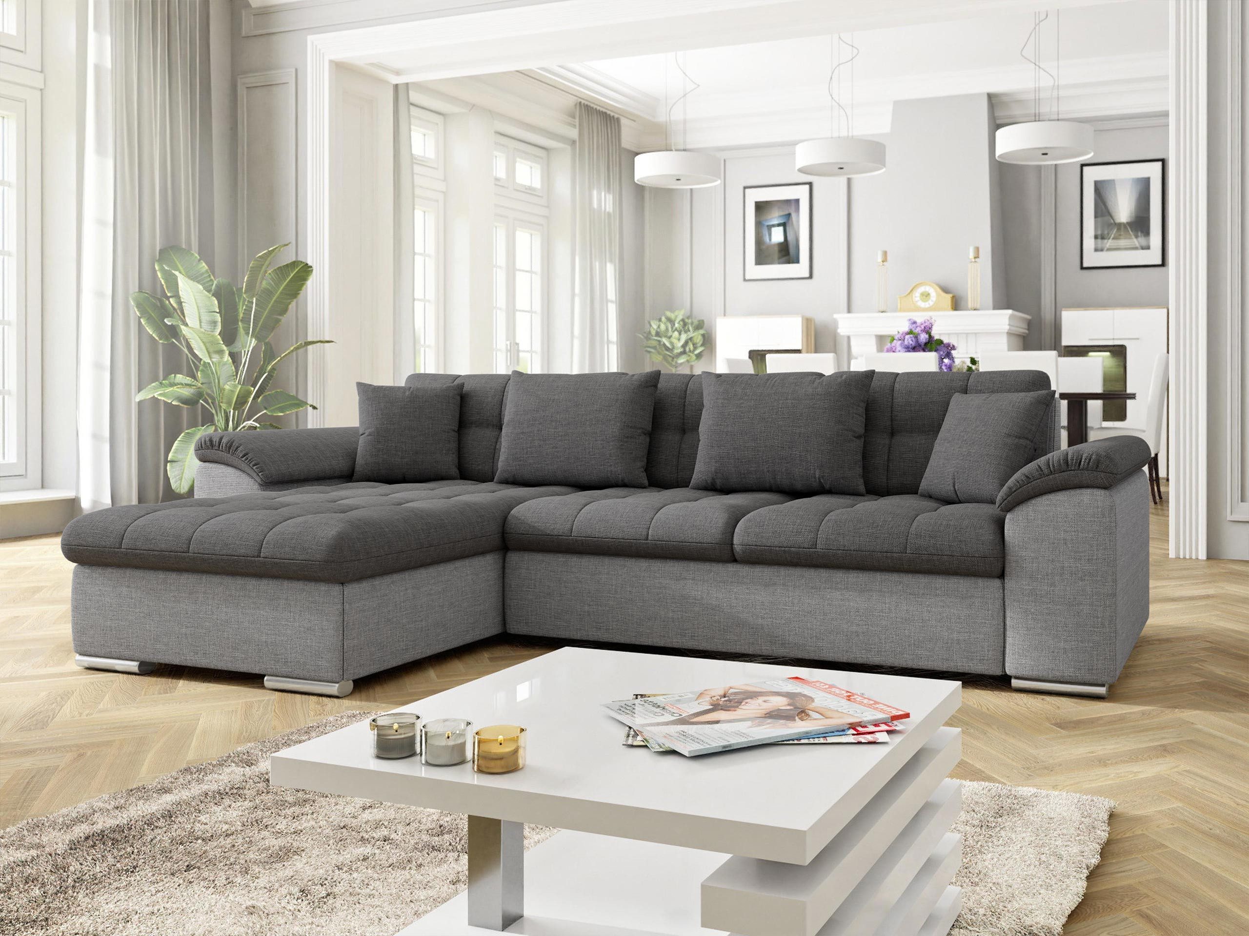 MIRJAN24 Ecksofa Diana, mit Schlaffunktion und günstig online kaufen