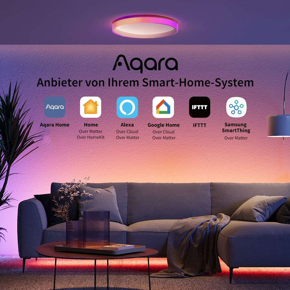 Aqara LED Deckenleuchte Aqara T1M für Smart Home Lösung, LED fest integrier günstig online kaufen
