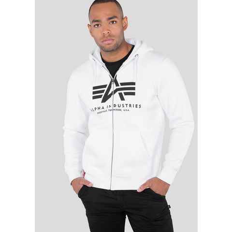 Alpha Industries Kapuzensweatjacke BASIC ZIP HOODY