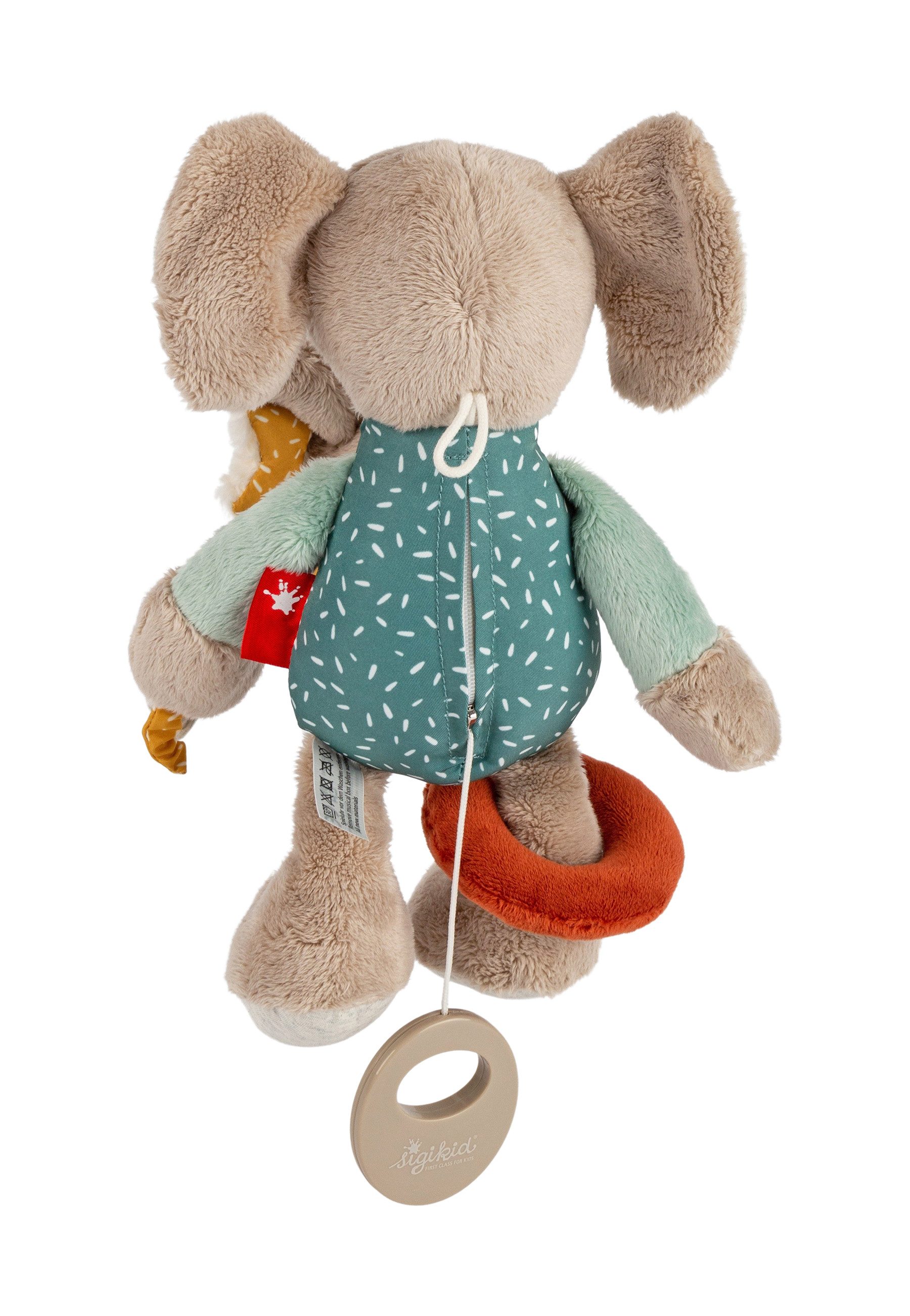 Sigikid Greifspielzeug Spiel-Plüschtier Elefant PlayQ (1-tlg)