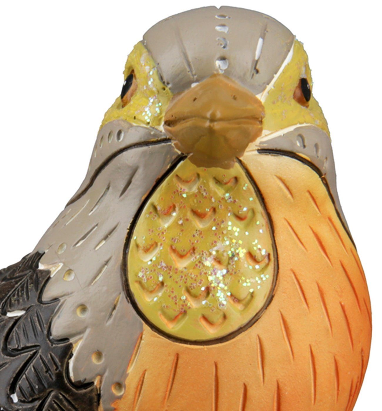 Deko-Vogel dekojohnson Frühlingsdekoration Dekofigur stehend cm 13x10