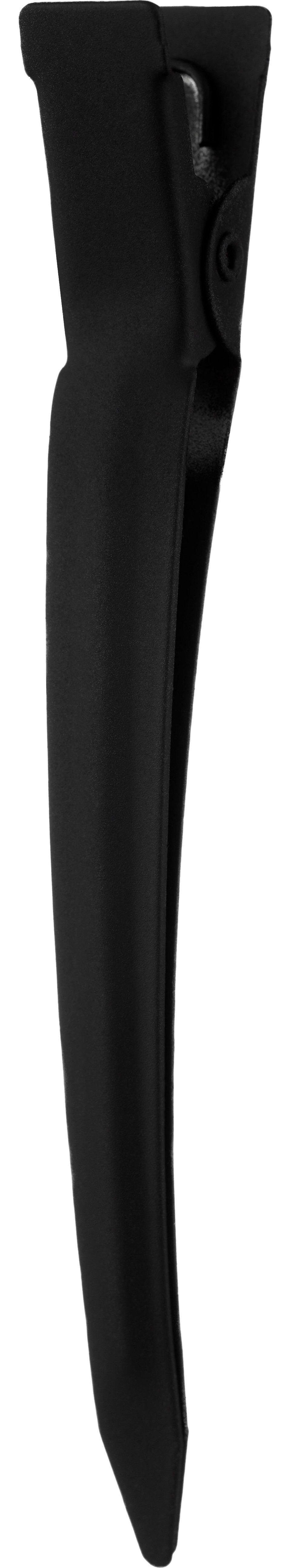 DENMAN Haarklammer Denman Hair Rubbers Jumbo Clips Schwarz 4er Beutel