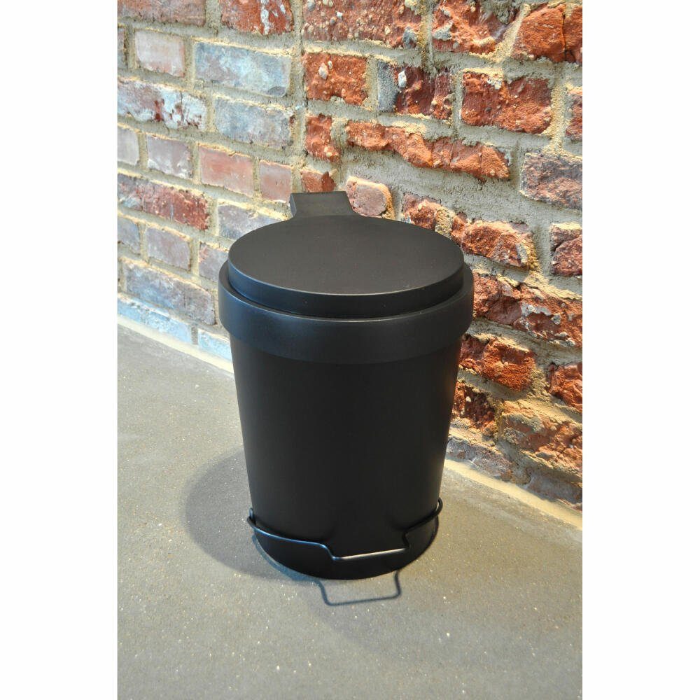 Depot4Design Mülleimer Tip 15 L Schwarz