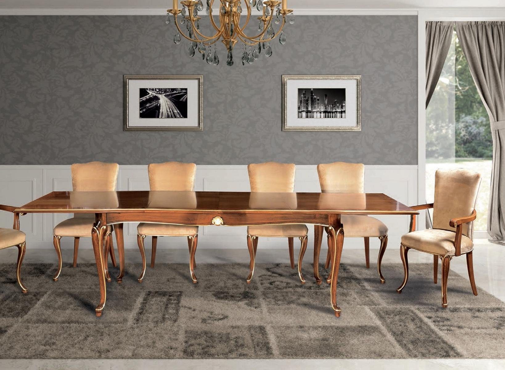 JVmoebel Esstisch, Esstisch Design Möbel Einrichtung Tische Holz Tisch Esstische