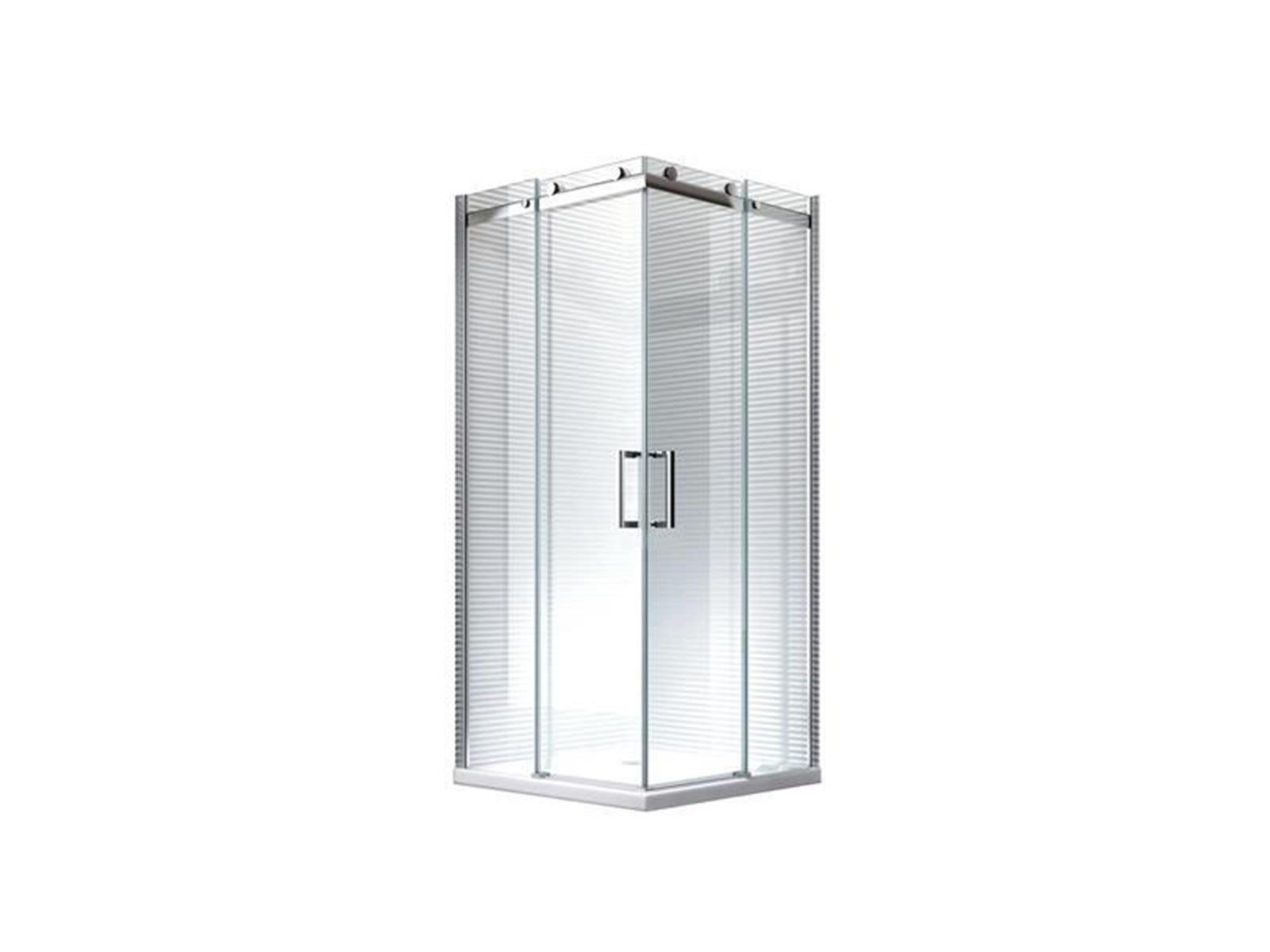 Glaszentrum Hagen Eckdusche 80x80x195 cm - Artemis Duschkabine Dusche - ESG günstig online kaufen