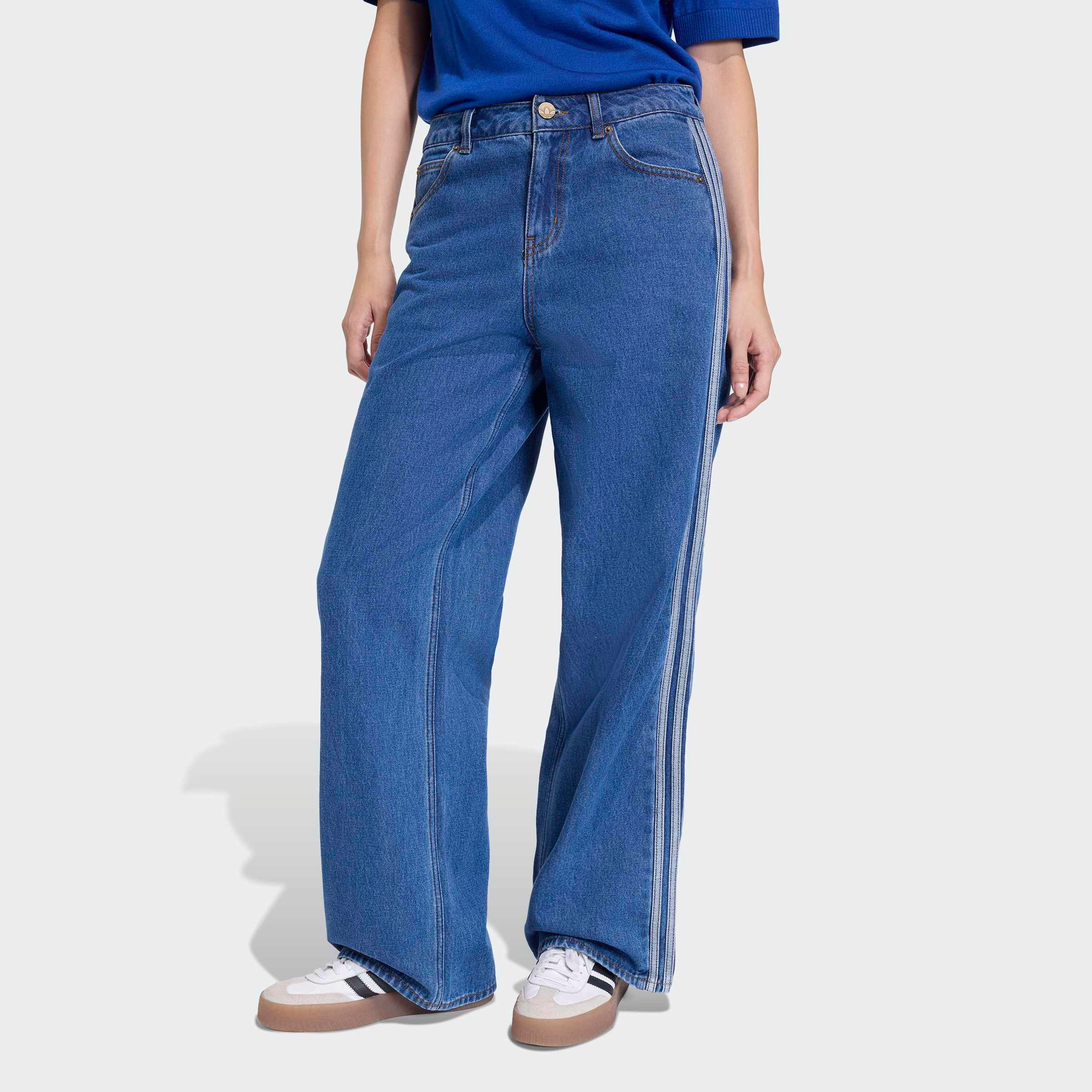 adidas Originals Sporthose FIREBIRD DENIM Denim Hose, regulär geschnitten