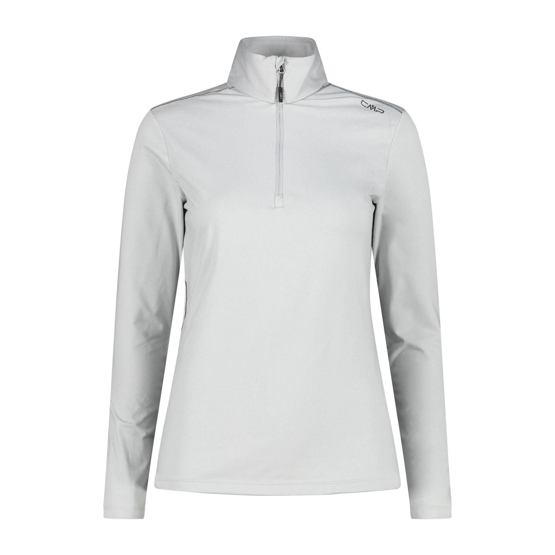 (230) mittelgrau Fleecepullover Skirolli (1-tlg) CMP Damen