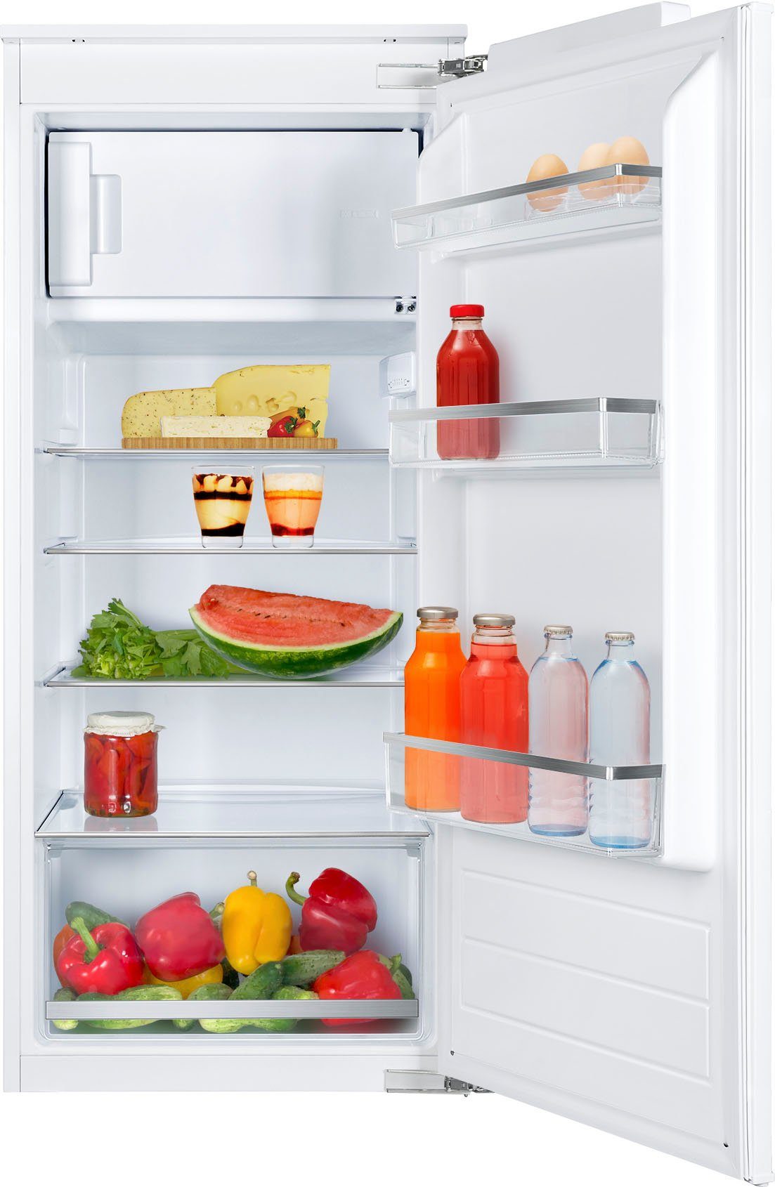 Amica Einbaukühlschrank EKSX 362 230, 122,1 cm hoch, 54 cm breit, Platzsparend, übersichtlich, praktisch – perfekt für deinen Alltag