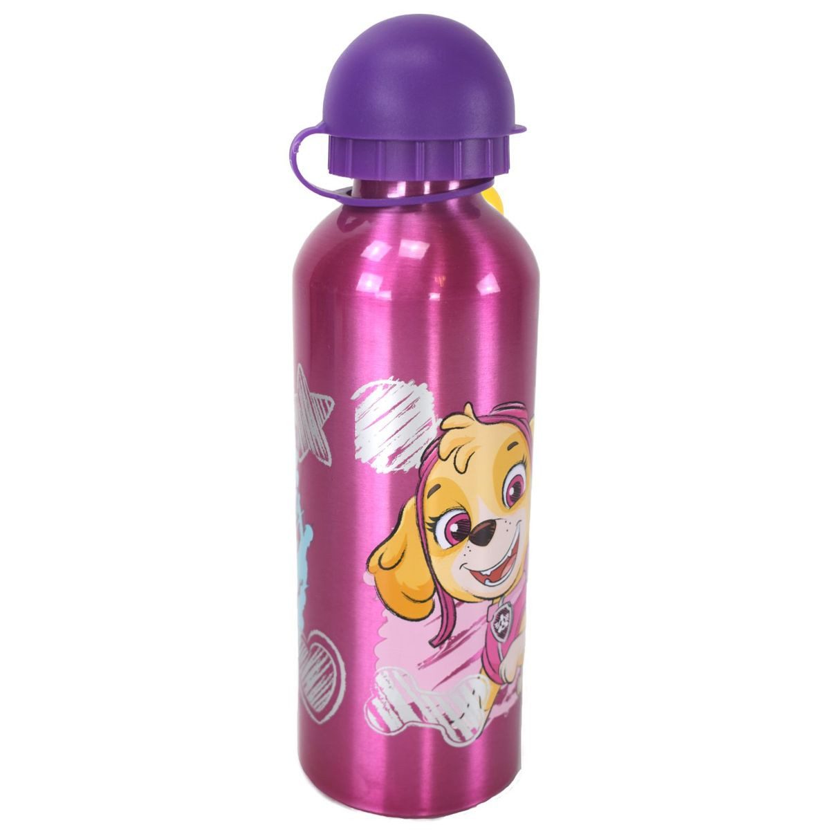 Stor Trinkflasche Aluminium Flasche für Kinder 530 ml Isoflasche mit Kappe Kinderflasche, extra leicht