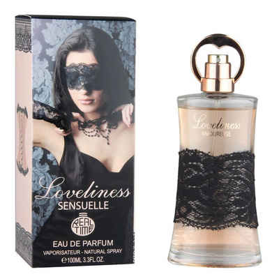 RT Eau de Parfum Loveliness Sensuelle - Damen Parfüm - fruchtige & blumige Noten, - 100ml - Duftzwilling / Dupe Sale