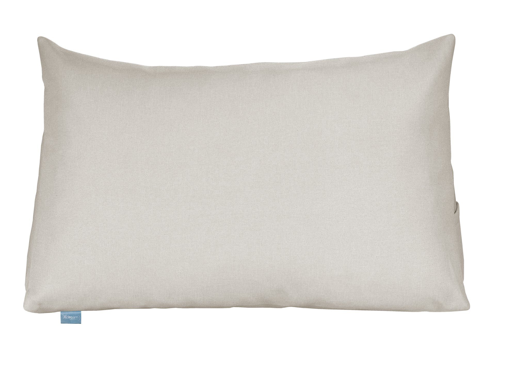 XDREAM Rückenkissen ergonomisches Keilkissen für Bett und Sofa, 1-tlg., als Kopfkissen oder Venenkissen verwendbar, mit praktischem Seitenfach