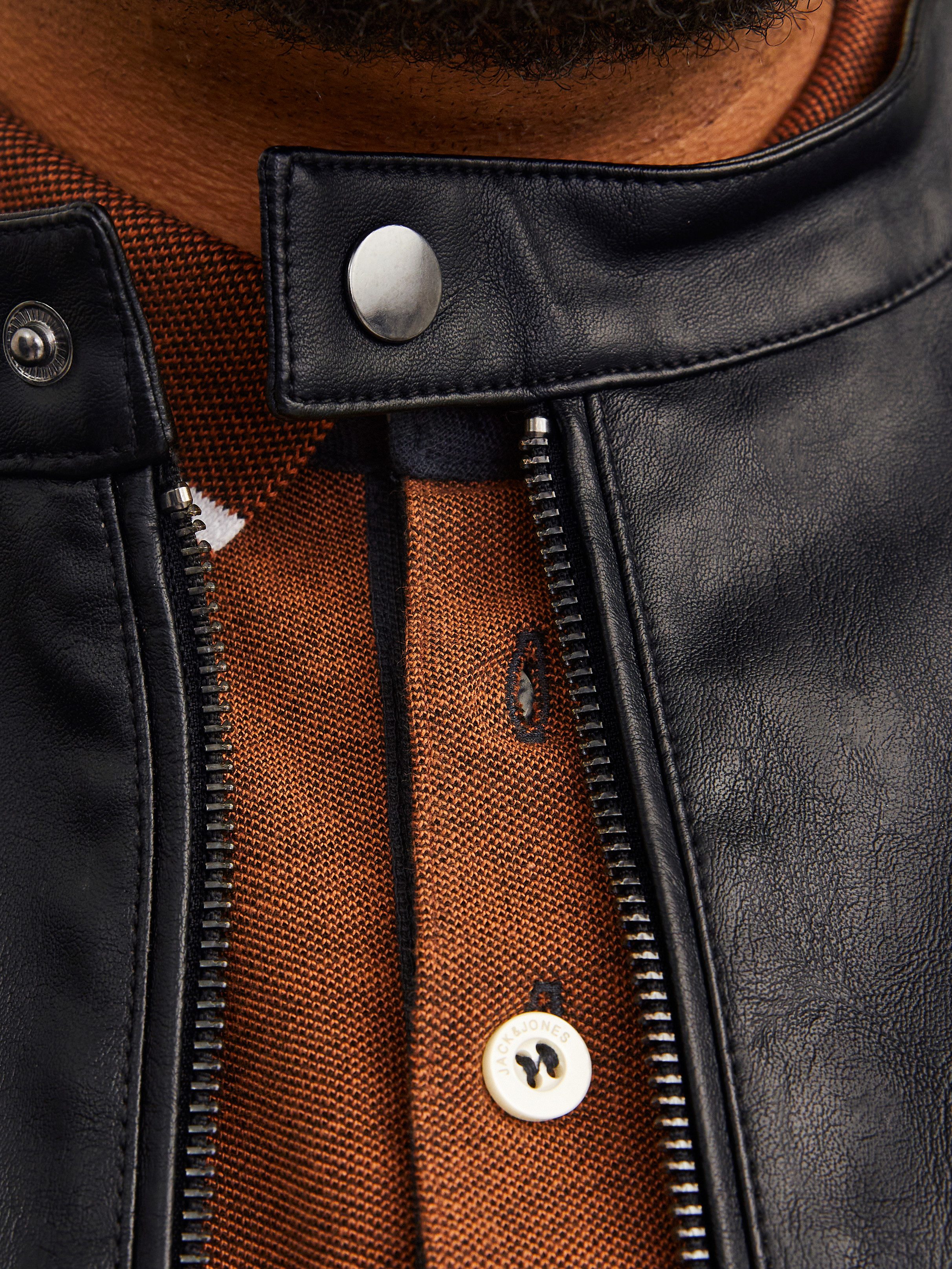 Jack & Jones PlusSize Lederimitatjacke JJEDYLAN günstig online kaufen